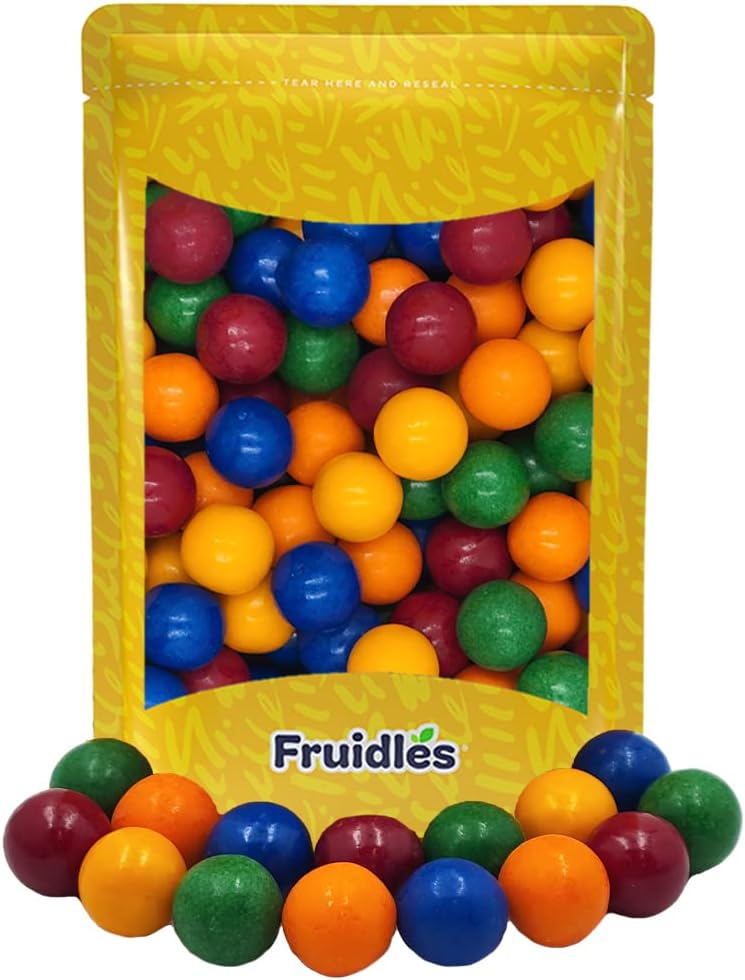Fruidles Super Sour Gum Balls Shivers - 1 Pound - Image 1